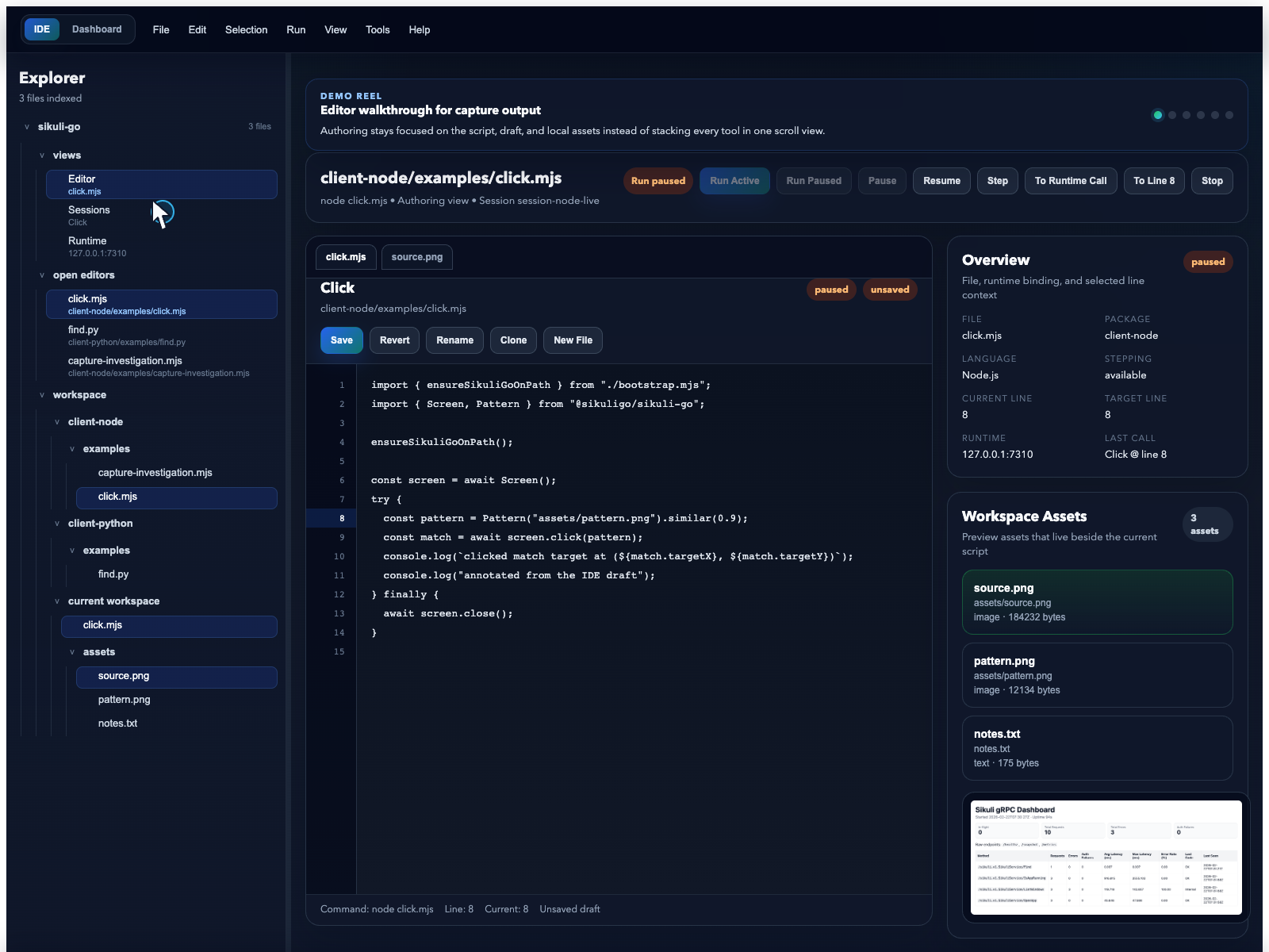 sikuli-go screenshot